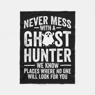 Paranormal Evp Hunting Ghost Hunter Äventyr 2 Fleecefilt