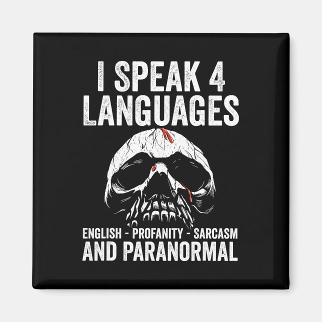 Paranormal Evp Hunting Ghost Hunter Äventyr 6 Magnet (Framsidan)