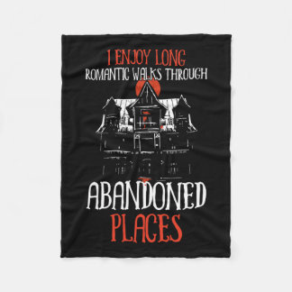 Paranormal Evp Hunting Ghost Hunter Äventyr Fleecefilt