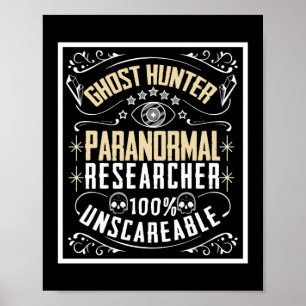 Paranormal forskare Paranormal Investigator Poster