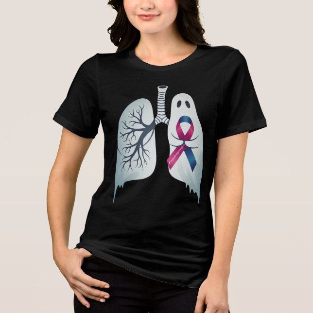 Paranormal Happy Lungs Project Fundraiser Shirt T (Framsida)
