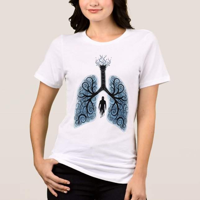 Paranormal Happy Lungs Project Insamlingskampanj T Shirt (Framsida)