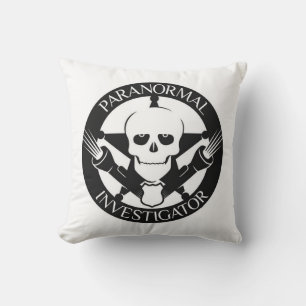 Paranormal Investigator Badge Kudde