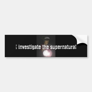 Paranormal Investigator Bildekal