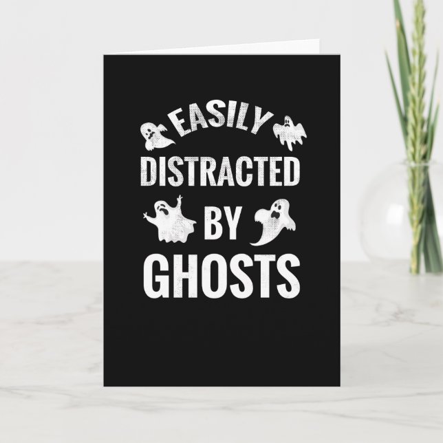 Paranormal Investigator Ghost Hunter Ghost Hunting Kort (Framsida)