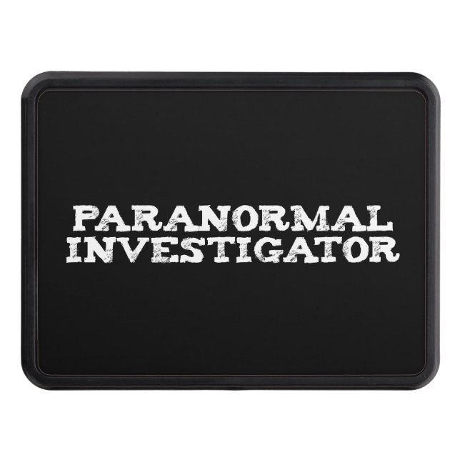 Paranormal Investigator Ghost Hunting Dragkroksskydd (Framsidan)