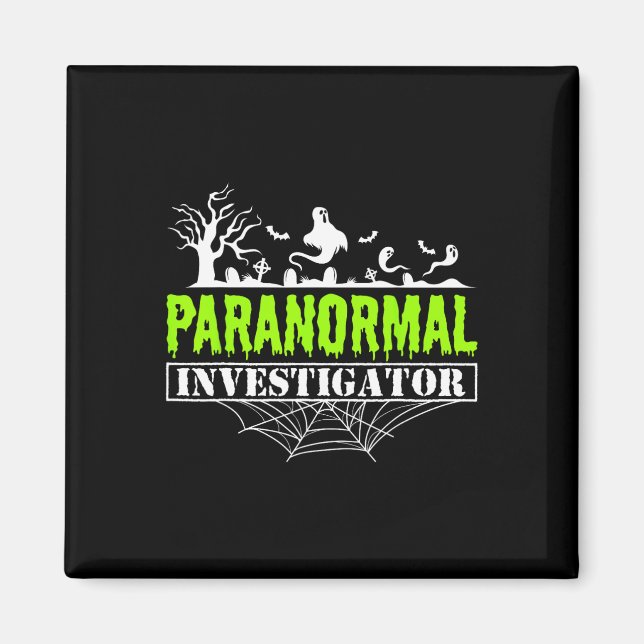 Paranormal Investigator Ghost Hunting Ghost Magnet (Framsidan)