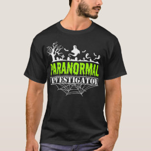 Paranormal Investigator Ghost Hunting Ghost T Shirt