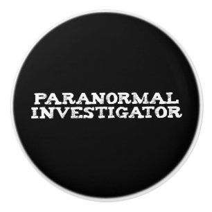 Paranormal Investigator Ghost Hunting Knopp