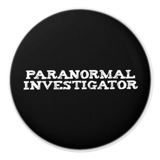 Paranormal Investigator Ghost Hunting Knopp (Framsidan)