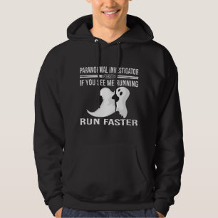 Paranormal Investigator Spökjakt Hoodie