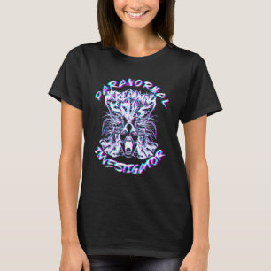 Paranormal Investigator Spökjakt Kusligt Spöke T Shirt