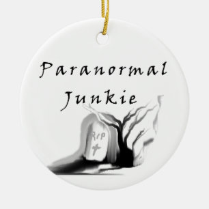 Paranormal knarkare julgransprydnad keramik