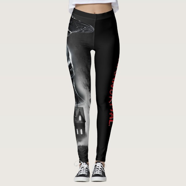 Paranormal Kvinnors Leggings Beyond the Boundaries (Framsida)