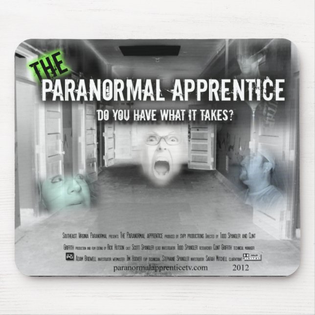 Paranormal lärling Mousepad Musmatta (Framsidan)