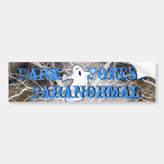 Paranormal mörk skog bildekal