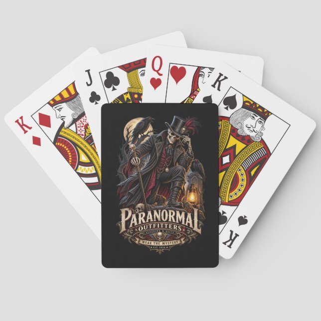 Paranormal Outfitters Spelkort (Baksidan)