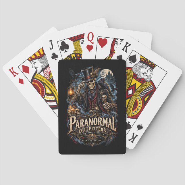 Paranormal Outfitters Spelkort (Baksidan)