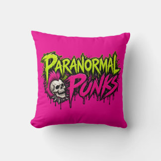 Paranormal Punks Kastkudde - Rosa Kudde