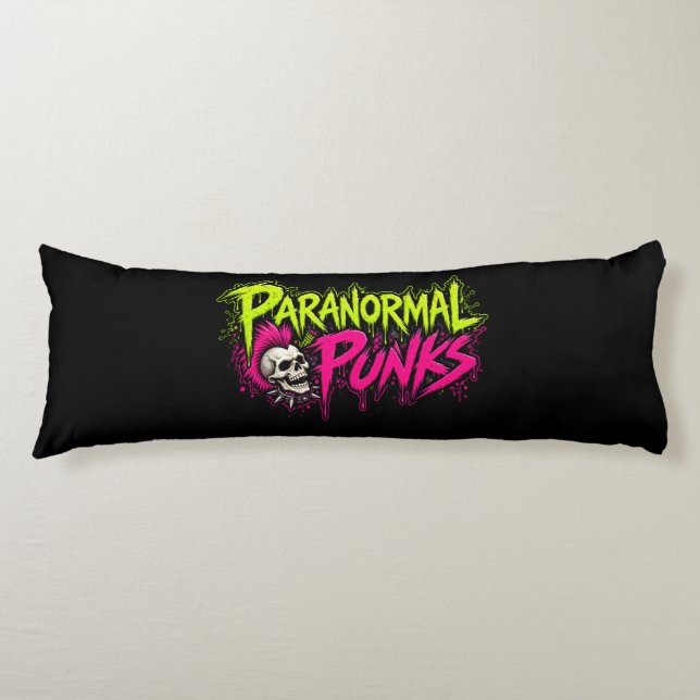 Paranormal Punks Kroppskudde – Svart (Framsidan)