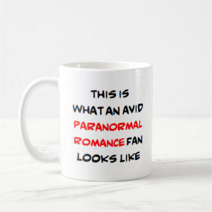 paranormal romance-fan, ivrig kaffemugg