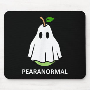 Paranormal Söt Spökpäron Halloween Kostym Roligt Musmatta