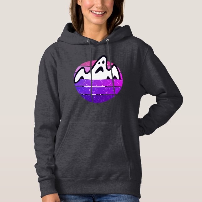 Paranormal Spooky Scary Hoodie - Halloween Gift! T Shirt (Framsida)