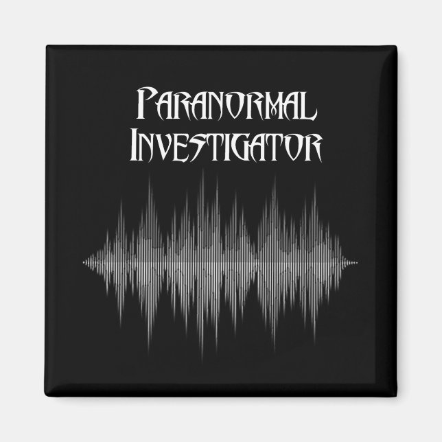 Paranormal Utredare Ljudvåg Magnet (Framsidan)