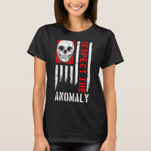 paranormal utredare, lustig professionell spökh t shirt