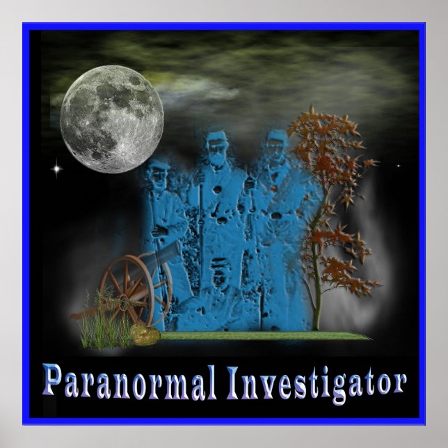 paranormal utredare poster (Framsidan)