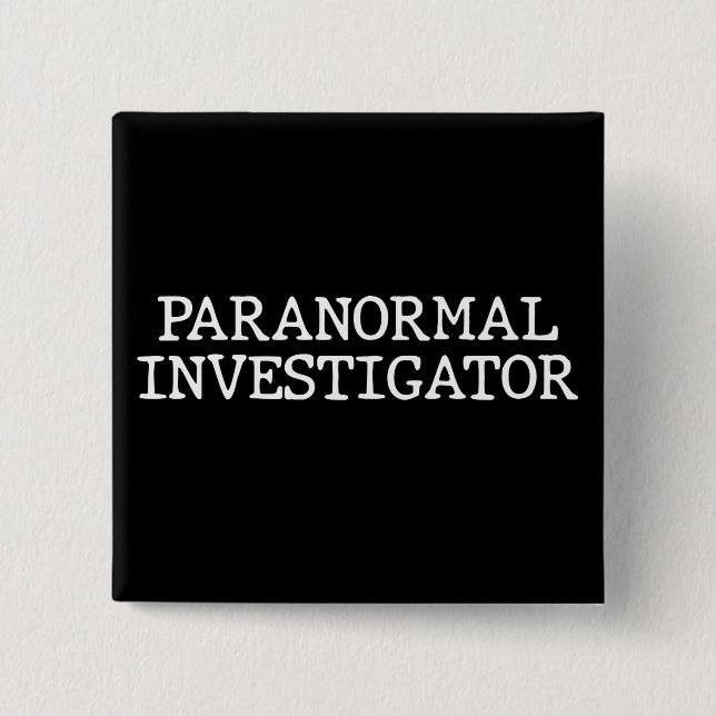 Paranormal utredare Spökjakt EVP Knapp (Framsida)