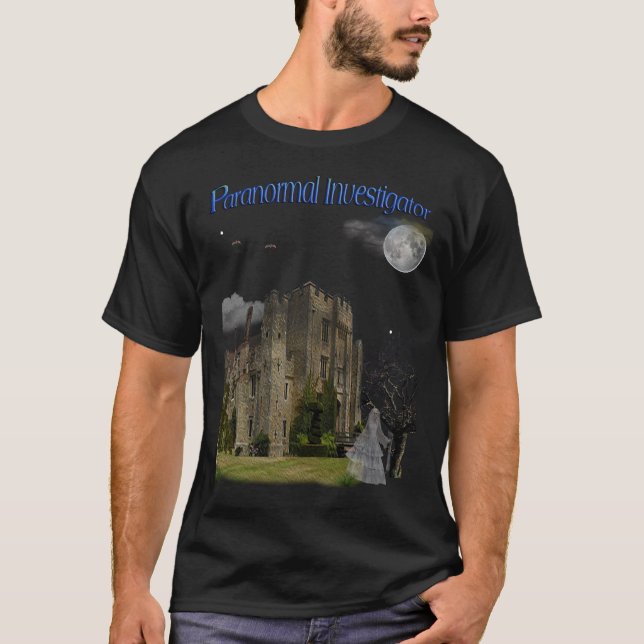 Paranormal utredare t shirt (Framsida)
