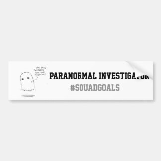 Paranormal utredarebildekal bildekal