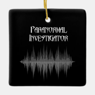 Paranormal utredarejulprydnad julgransprydnad keramik