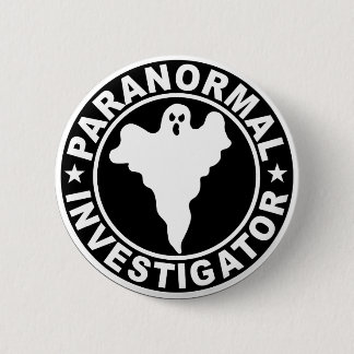 Paranormal utredarelogotypHalloween dräkt Knapp