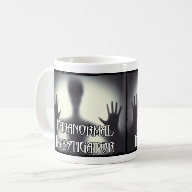 Paranormal utredarespökemugg kaffemugg (Framsida vänster)