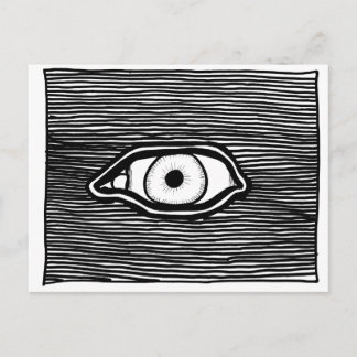 ParanormalPrints vykort 'allvetande Eye