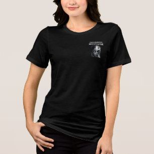 Paranormalt team för kvinnor t shirt