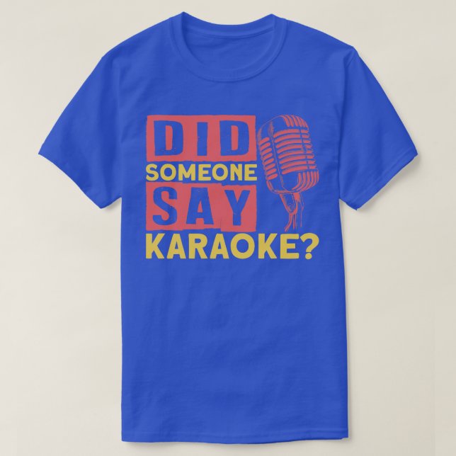 Paraoke Party Singing 4 T Shirt (Design framsida)