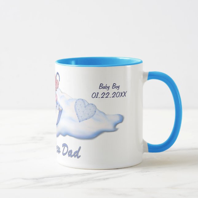 Paraplla Bear Boy for New Pappa - Anpassa Mugg (Höger)