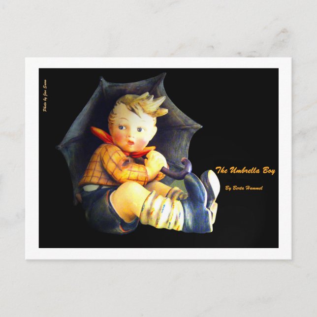Paraplla Boy Vykort (Framsida)