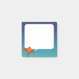 Paraplla Ghost Yokai: Karakasa-obake Tal Bubble Post-it Block