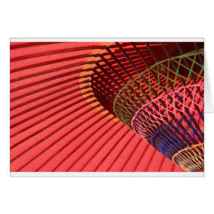 Paraplla japanska paraplyer hälsningskort