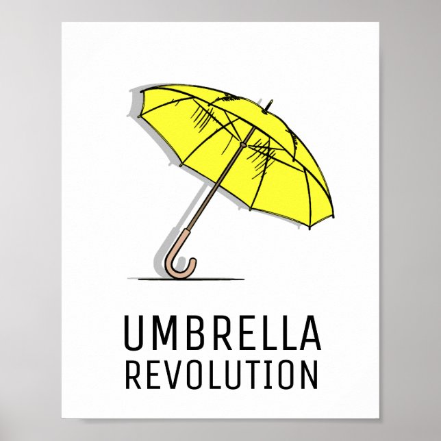 Paraplla Revolution - Hongkong Poster (Framsidan)