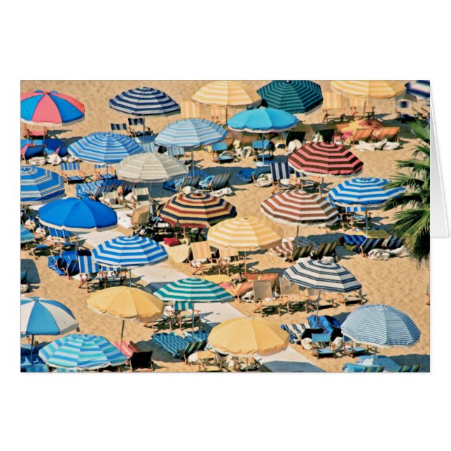 Paraply 3 hälsningskort (Framsidan Horizontal)