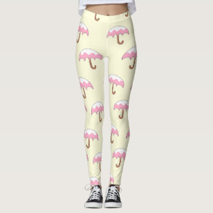 paraply mönster leggings