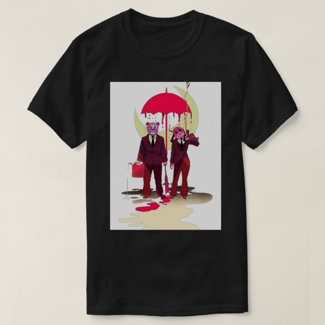Paraplyakademin Cha Cha Hazel Postcard T Shirt (Design framsida)