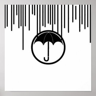 Paraplyakademin Logotypen Poster
