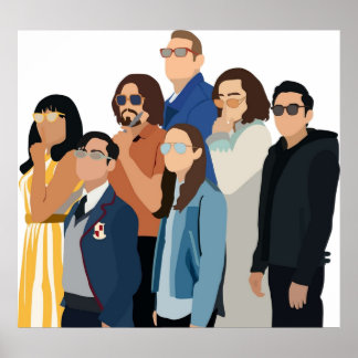 Paraplyakademins kust poster