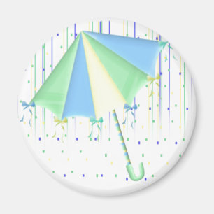 Paraplybaby shower magnet